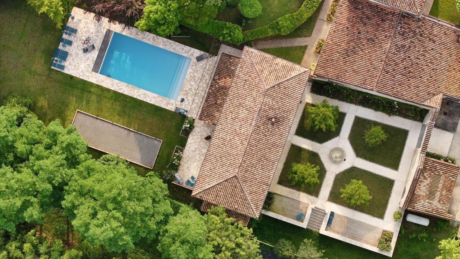 La Maison L'Eperon, Stylish 5 Star Villa Surrounded By Vineyard Near Saint Emilion Vérac Zewnętrze zdjęcie